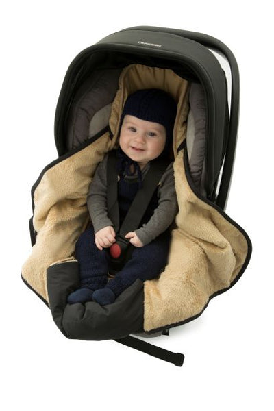 Sleepbag.bycar, sort / brun