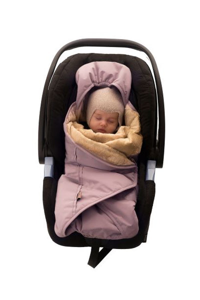 Sleepbag.bycar, støvet lilla