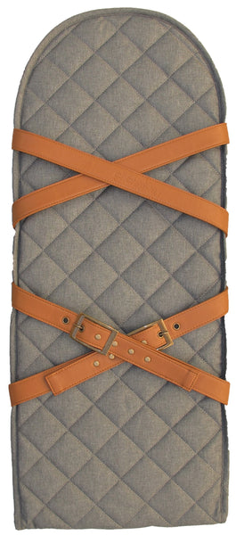 Bæreplade, grå melange