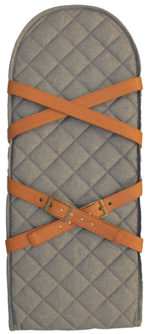 Bæreplade, grå melange