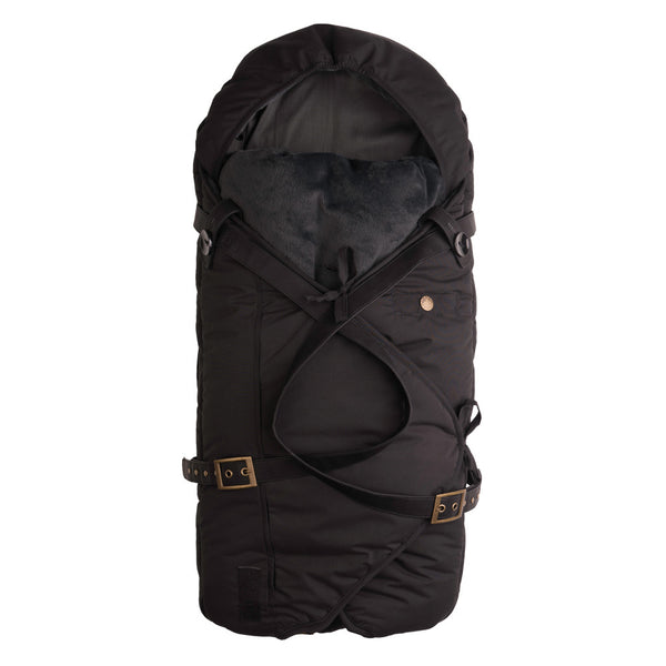 Babysovepose, sort / grå