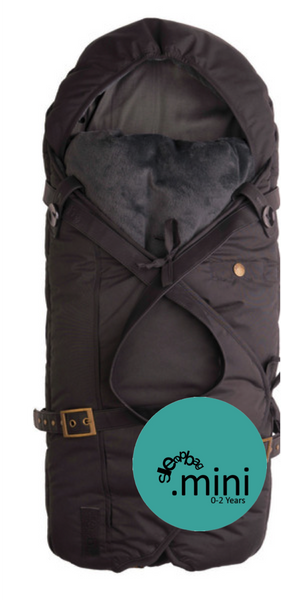 Sleepbag.mini sort / grå