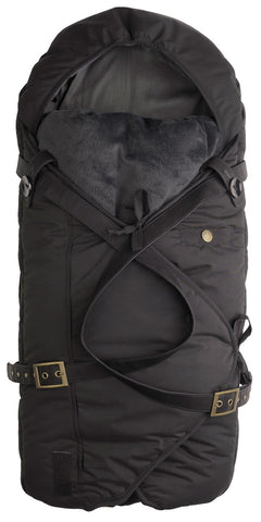 Babysovepose, sort / grå