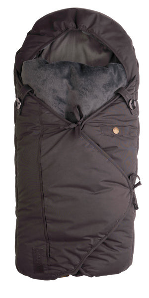 Babysovepose, sort / grå