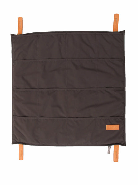 Aktivitetstæppe sæt, sort / brun (platform, legebøjler og skumkiler)