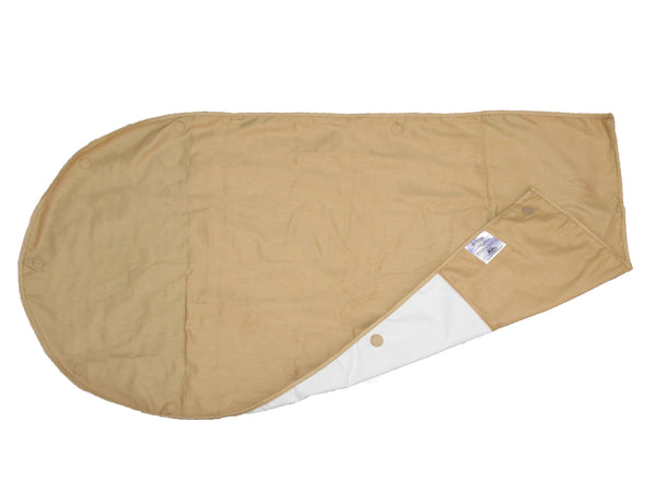 Sleepbag.mini vådliggerlagen, lysebrun (1 stk.)