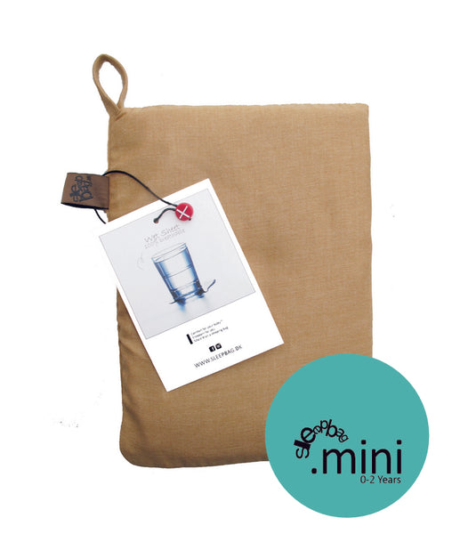 Sleepbag.mini vådliggerlagen, lysebrun (1 stk.)