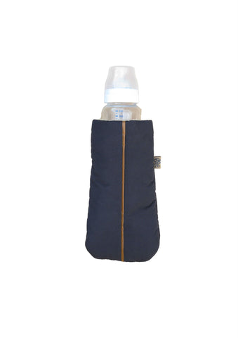 Flaskevarmer - Sort / Brun